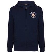 Real Madrid FC Boy's Kids Zip Hoodie in Navy | Size: 6 Years