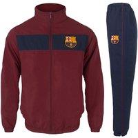 FC Barcelona Boy's Kids Jacket & Pants Tracksuit Set in Navy | Size: 2-3 Years