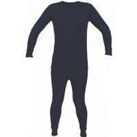 Britwear Kids Thermal Underwear Set Long John Bottom & Long Sleeve Top in Charcoal | Size: 12-13 Years