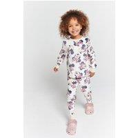 Brand Threads Girl's Disney Minnie Mouse Fleece Pyjama | Size: 3-4 Years