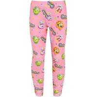 Shopkins Girl's Leggings | Pink | Official Merch | Size: 5-6 Years