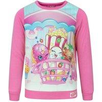 Shopkins Girl's Sweatshirt | Pink | Official Merch | Size: 5-6 Years