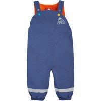 Frugi Little Waterproof Dungarees in Navy | Size: 18-24 m