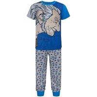 Disney Boy's Short Sleeve Long Leg Pyjama Set | Boys Blue | Official | Size: 9-10 Years