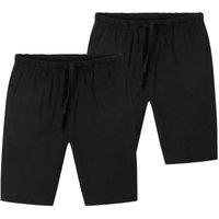 CityComfort Boy's 2 Pack Pyjama Shorts Loungewear Nightwear in Black | Size: 9-10 Years