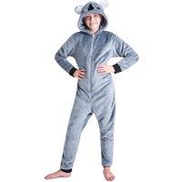 CityComfort Onesie Loungewear Koala in Grey | Size: 5-6 Years
