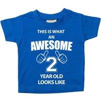 60 SECOND MAKEOVER This is What An Awesome 2 Year Old Looks Like Blue T-Shirt | Size: 2-3 Years
