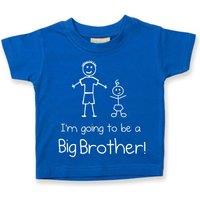 60 SECOND MAKEOVER Boy's I'm Going To Be a Big Brother Blue T-Shirt | Size: 9-11 Years