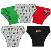 Marvel Boy's Comics 5 Pack Briefs | Size: 7-8 Years
