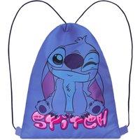 Disney Kids Stitch Drawstring Bag in Blue