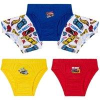 Hot Wheels Boy's Briefs Pack of 5 | Size: 7-8 Years