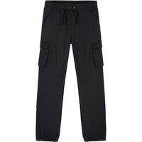 CityComfort Boy's Cargo Jogger in Black | Size: 7-8 Years