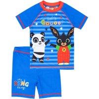 Bing Bunny Boy's 1 Piece Surf Suit | Blue | Official Merch | Size: 3-4 Years