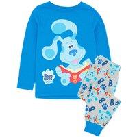 Blue's Clues & You! Boy's Long Sleeve Long Leg Pyjama Set | Blue | Official Merch | Size: 3-4 Years