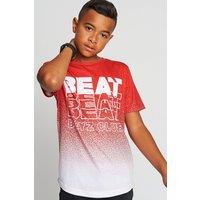 Beat Boyz Club Boy's 'Friction' Splatter T-Shirt in Red | Size: 3-4 Years