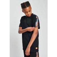 Beat Boyz Club Boy's 'Dispertion' Geo Panel T-shirt in Black | Size: 9-10 Years