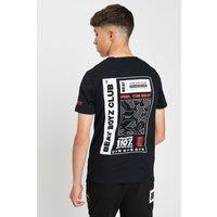 Beat Boyz Club Boy's 'Flyer' Back Print T-shirt in Black | Size: 9-10 Years
