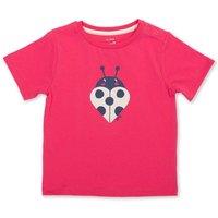 Kite Girl's Love Bug T-Shirt in Pink | Size: 6-9 m