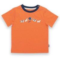 Kite Boy's Farm Fun T-Shirt in Orange | Size: 3-6 m