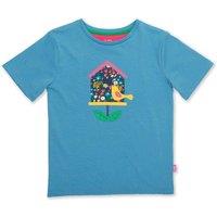 Kite Girl's Baby Bird T-Shirt in Blue | Size: 9-12 m