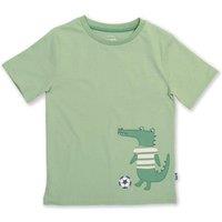 Kite Boy's Snappy Tackle T-Shirt in Green | Size: 9 Years