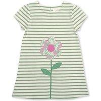Kite Girl's Fab Flower Dress in Green | Size: 12-18 m