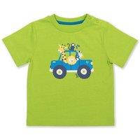 Kite Boy's Safari T-Shirt in Green | Size: 3-6 m