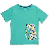 Kite Girl's Panthera T-Shirt in Blue | Size: 0-3 m