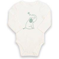 Kite Baby Ele & Me Organic Cotton Bodysuit in Cream | Size: 9-12 m