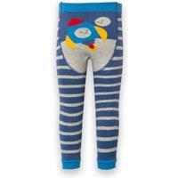 Kite Boy's Space Pals Organic Cotton Knit Leggings in Navy | Size: 0-6 m