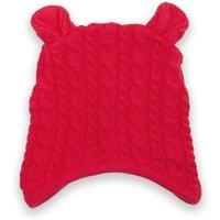 Kite Baby Cable Knit Hat in Red | Size: 0-6 m