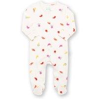 Kite Baby Wonky Veg Organic Cotton Sleepsuit | Size: 6-9 m