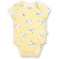 Kite Baby Koala Time Organic Cotton Bodysuit in Yellow | Size: 9-12 m
