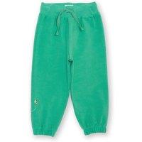 Kite Girl's Bumble Organic Cotton Joggers in Green | Size: 9-12 m