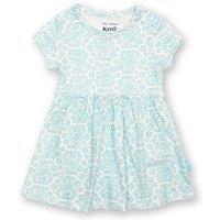 Kite Girl's Baby Heritage Organic Cotton Floral Bodydress in Blue | Size: 9-12 m