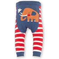 Kite Baby Woolly & Dove Knit Leggings in Red | Size: 0-6 m