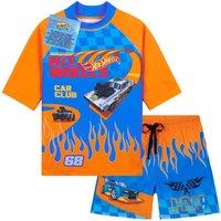 Hot Wheels 2 Piece Swim Set Rash Vest & Shorts | Size: 3-4 Years
