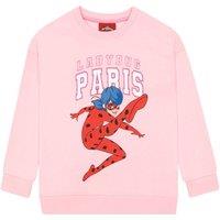 Miraculous Girl's Ladybug Pink Sweatshirt | Size: 6-7 Years