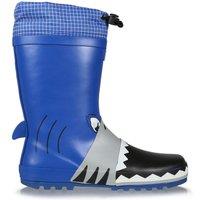 Regatta Mudplay Animal Character Waterproof Wellies in Blue | Size: Infant 12