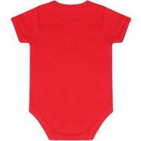 Larkwood Essential Short Sleeve Bodysuit in Red | Size: 3-6 m