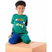TOG24 'Boreray' Shaun the Sheep T-Shirt in Green | Size: 4-5 Years