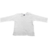 Babybugz Girl's Girl Long Sleeve Tee Wear in White | Size: 18-24 m