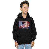 Disney Boy's Pinocchio Nose Still Hoodie in Black | Size: 3-4 Years