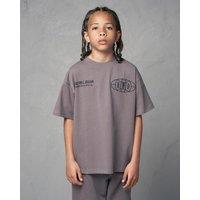 Kings Will Dream Boy's Studio Duo Line T-Shirt in Grey | Size: 10-11 Years