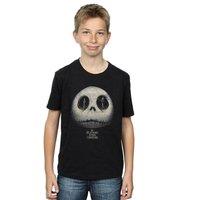 Disney Boy's Nightmare Before Christmas Jacks Eyes T-Shirt in Black | Size: 3-4 Years