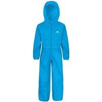 Trespass Button Rain Suit in Blue | Size: 3-4 Years