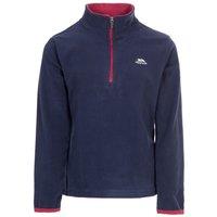 Trespass Girl's Sybil Micro Fleece in Navy | Size: 3-4 Years