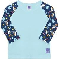 Bambino Mio UPF 40+ Soft & Gentle Protective Swim Rash Vest in Light Blue | Size: 0-6 m
