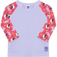 Bambino Mio UPF 40+ Soft & Gentle Protective Swim Rash Vest in Lilac | Size: 12-24 m