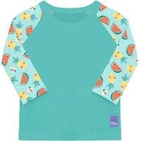 Bambino Mio UPF 40+ Soft & Gentle Protective Swim Rash Vest in Pale Green | Size: 2-3 Years